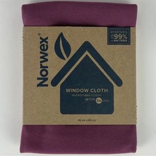 NEW NORWEX PURPLE MICROFIBER WINDOW CLOTH