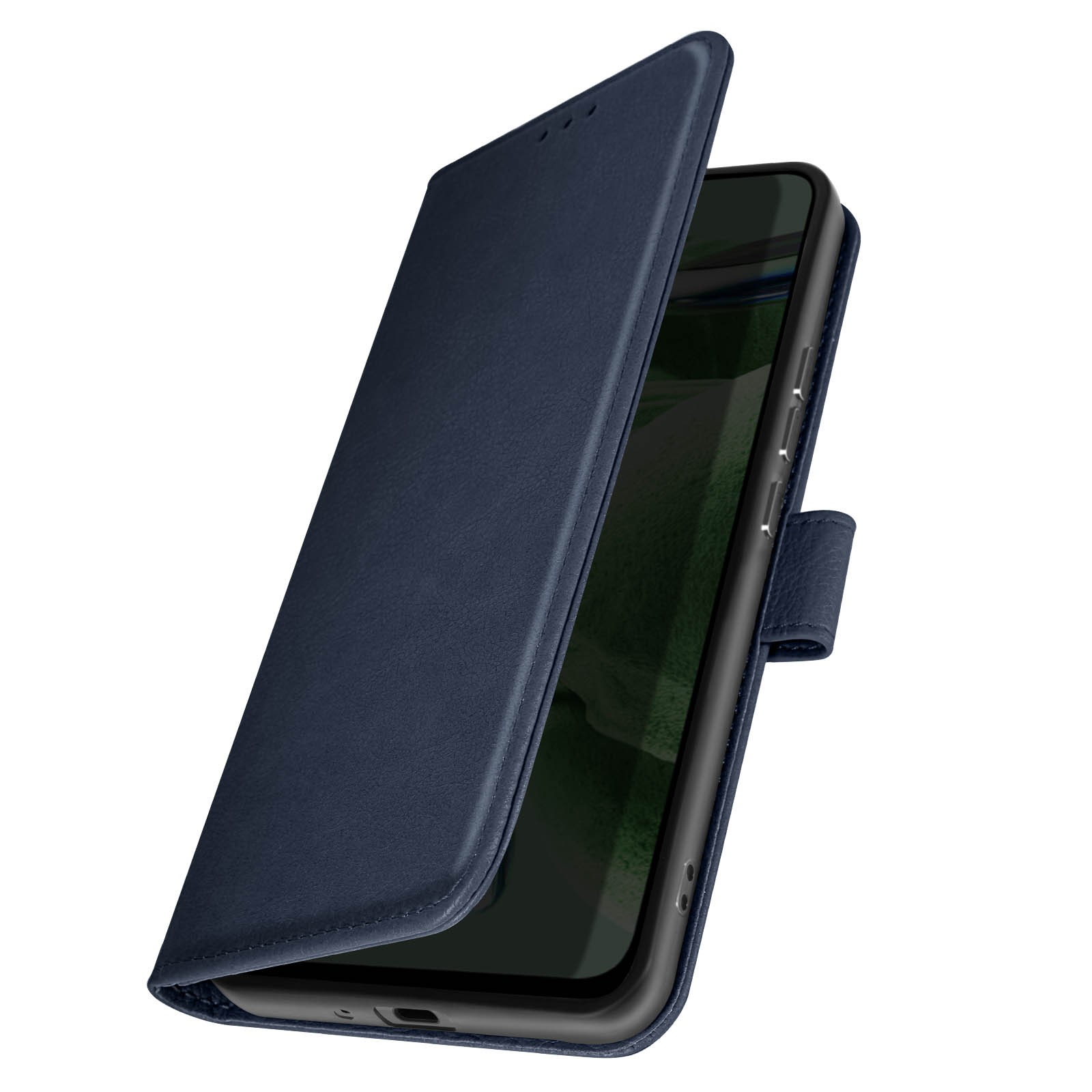 Étui Honor 8A 2020 Avizar en Bleu Nuit aux Finitions Soignées