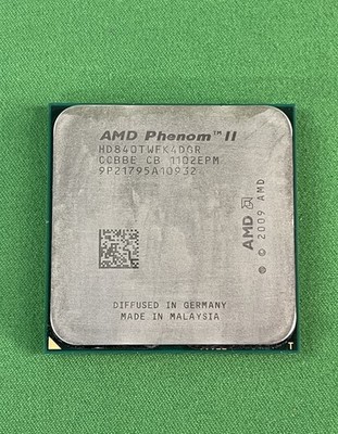 AMD Phenom II X4 840T 2.9GHz AM2+ AM3 4-Core Quad Processor HD840TWFK4DGR
