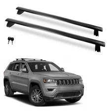 Roof Rack for 2011-2021 Grand Cherokee Cargo Rack with Anti-Theft Lock Cross Bar