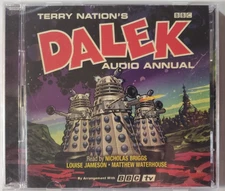 Doctor Who: Terry Nation's Dalek Annual 2 disc Audiobook BBCTV NEW FREE SHIPPING