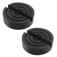2Pcs 105X30mm Rubber Pad for Car Jack Fits Stand Jack Lifting Tool Slot Frame 