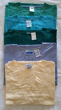 Medical Scrub Tops Women  s Solid Colors - Various Brands  Sizes
