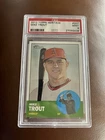 2012 Topps Heritage #207 Mike Trout PSA 9 MINT Los Angeles Angels