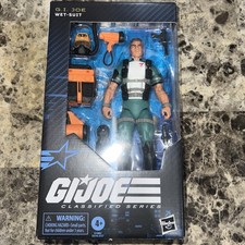 G.I. Joe Classified Series  179 Wet-Suit 6 Inch Action Figure In Hand