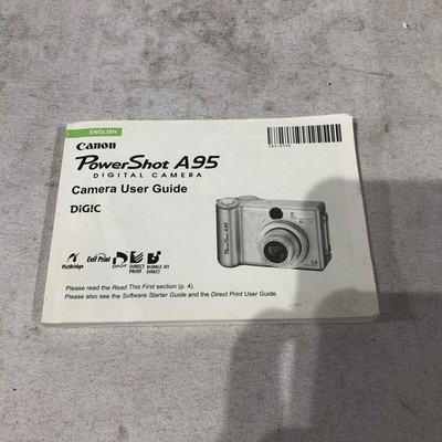 Canon PowerShot A95 5.0MP Digital Camera - Silver (Kit w/ Not