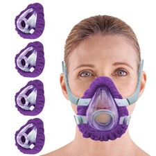 NATAKU 4-Pack Large CPAP' Mask Liners Compatible with F20 Full Large, Purple