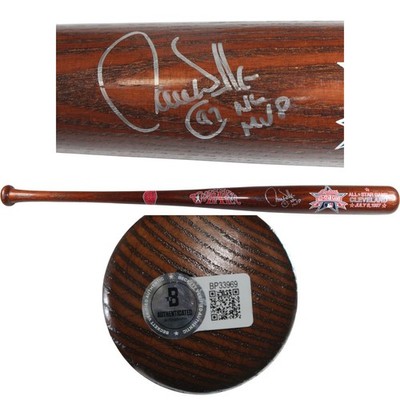 Larry Walker Autographed Colorado Rockies 97 ASG Bat 97 NL MVP Beckett ...