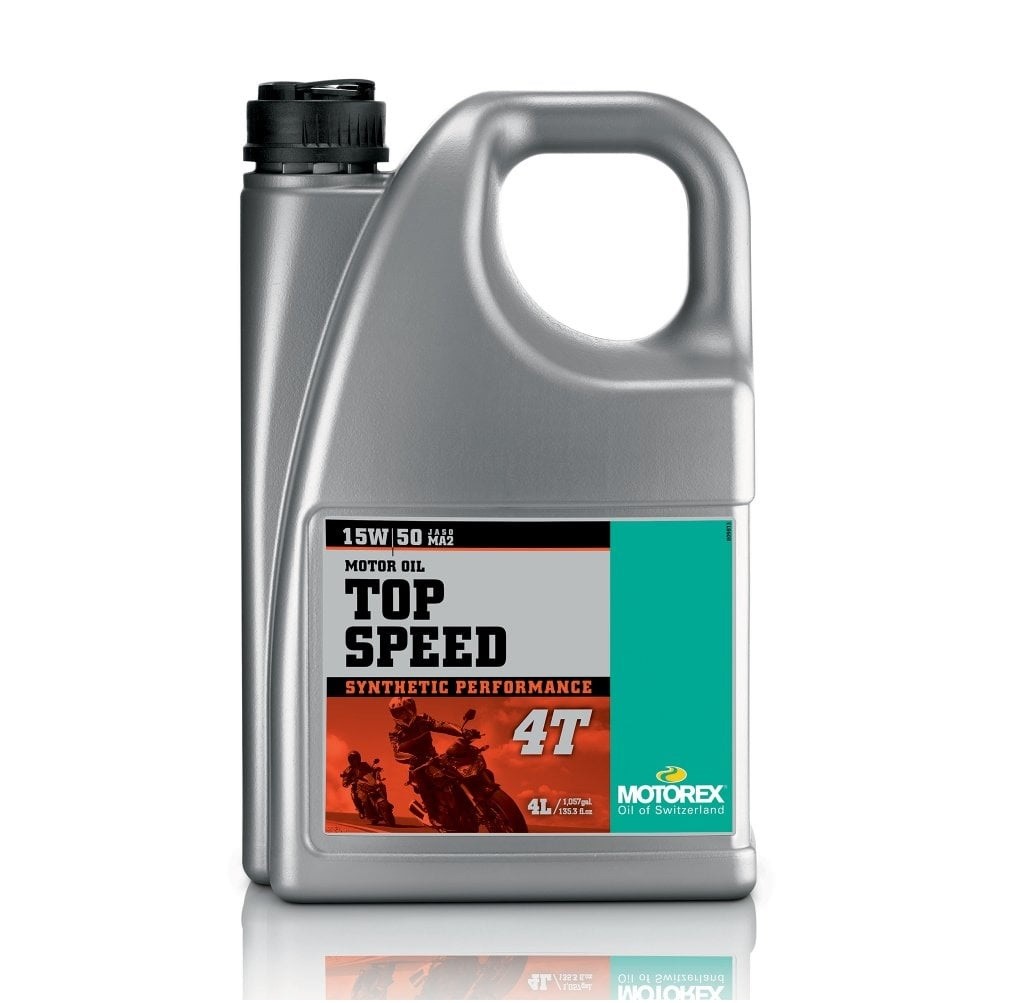 Motorex Top Speed 4T 15W50 Synthetic Motorcycle Engine Oil - 12 Litre (3x4L) - Image 6