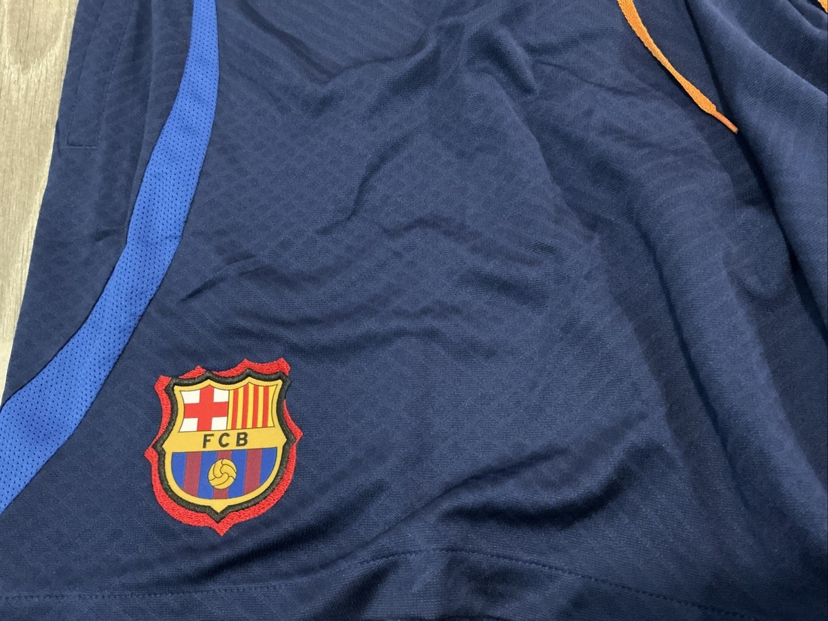 Nike FC Barcelona Dri-Fit Soccer Shorts DH7711-492. Men's Size 2XL
