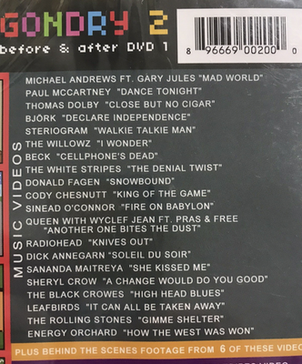 Michel Gondry 2: More Videos (Before After DVD 1) (DVD) for sale