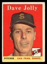 1958 Topps #183 Dave Jolly