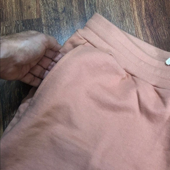 Aime Leon Dore Athletic Short Men's XXL Cotton Peach Sweat Shorts Drawstring - Image 4 of 4