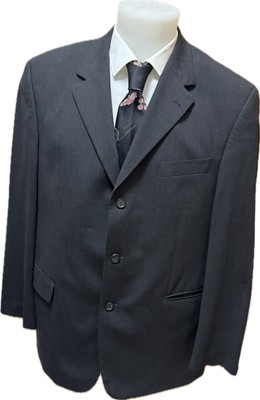Digel Sakko Gr 54 Schwarz Tweedsakko Männer Jackett Jacke Anzug Sakko