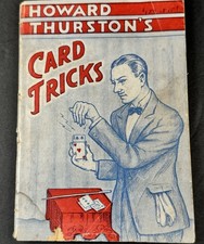 1903 Howard Thurston’s Card Tricks Antique Magic Book 