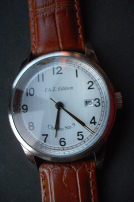 Armbanduhr  Herren  Quartz  ''FAZ edition Chrono No. 9  '' NEUWERTIG