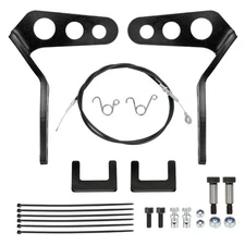 EOPOAYI Heavy Duty Go Kart Gas Brake Pedals with Throttle Cable Kit Compatibl...