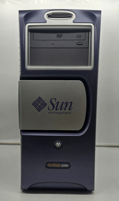 Sun Blade 2500 Silver 2x 1.6GHz CPU 4GB RAM 1x146GB HDD XVR-600 DVD Test Report