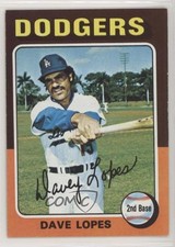 1975 Topps Davey Lopes #93 0mf6