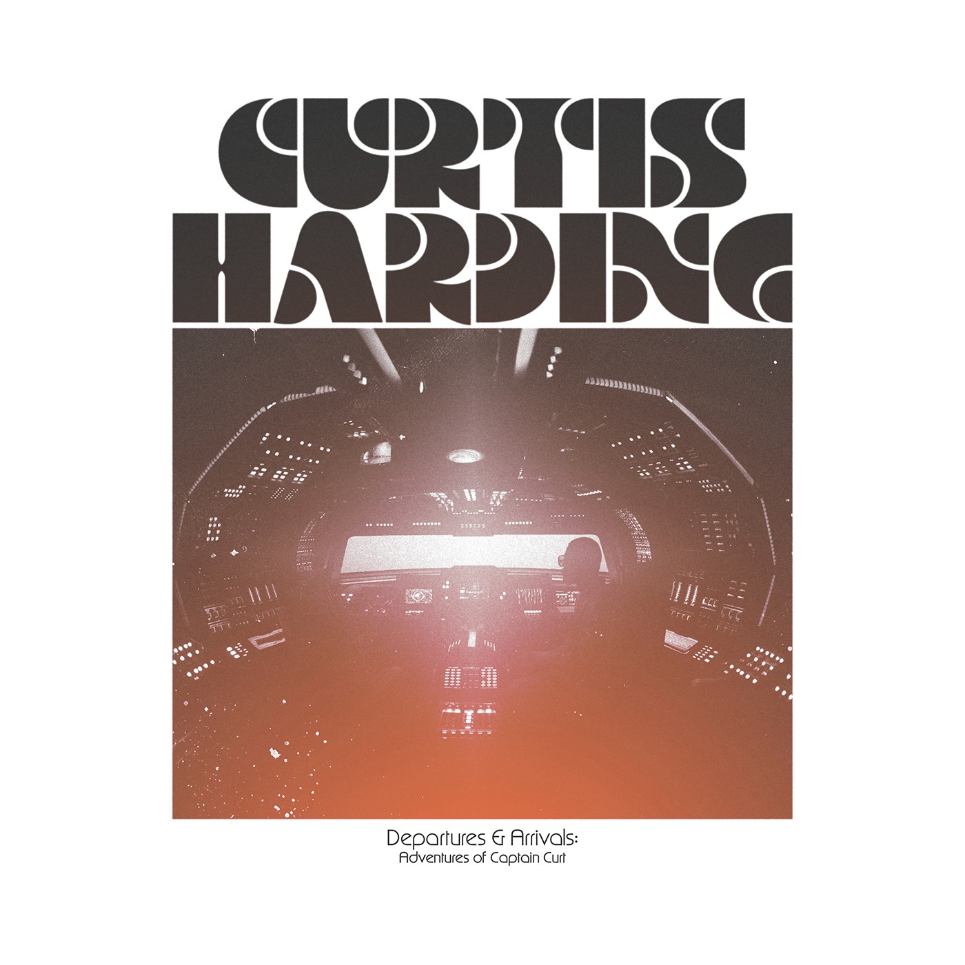Curtis Harding Departures & Arrivals: Adventures of Captain Curt (Vinyl LP)