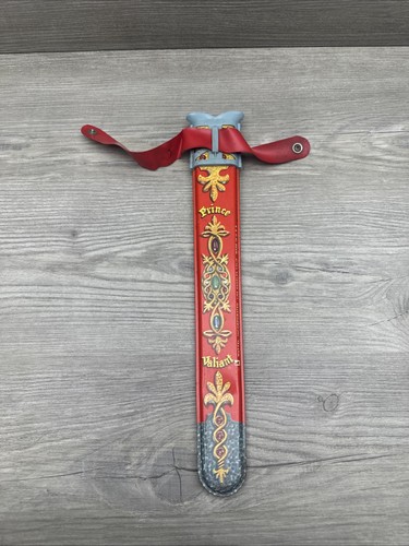 Vintage Tin Toy - MATTEL Metal Prince Valiant Sword Holder
