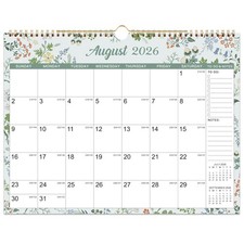 Wall Calendar 2026-2027, Jul 2026 - Dec 2027, 14.8" x 11.57", 18 Month Calenda