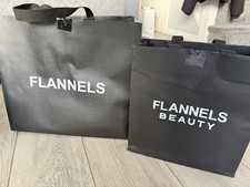 Flannels Paper Gift Bags Black Beauty Large And Small X2