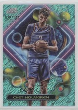 2023-24 Topps Cosmic Chrome Aqua Equinox Refractor 28/149 Chet Holmgren #86 1co7