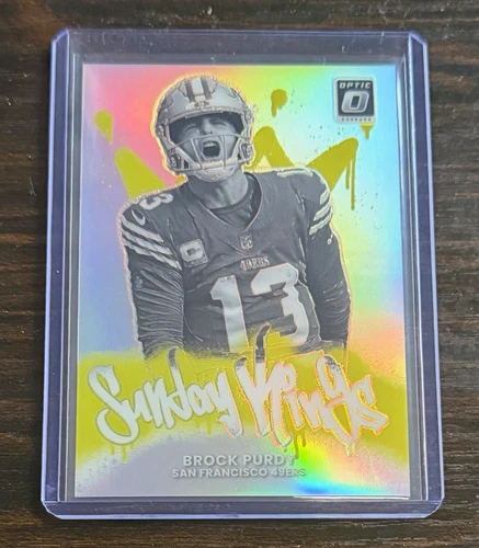 2025 Donruss Optic Brock Purdy Base (RAW)