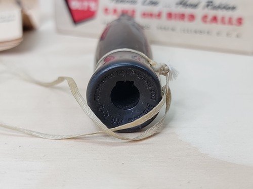P.S. Olt C-3 Duck Call, Keyhole "Perfect Mallard Call" w/Original Box - Picture 4 of 11