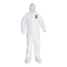 KleenGuard 38941 Liquid & Particle Protection Coveralls - 2X, White (25/CT) New