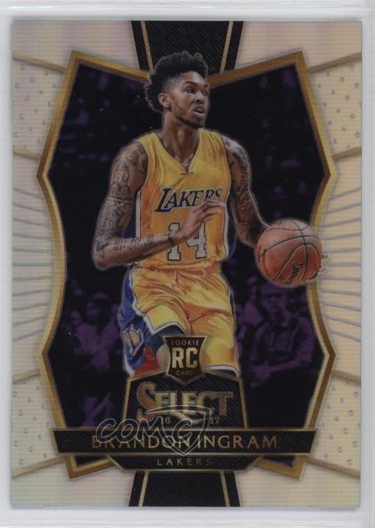 2016-17 Panini Select Premier Level Silver Prizm Brandon Ingram #101 10n9