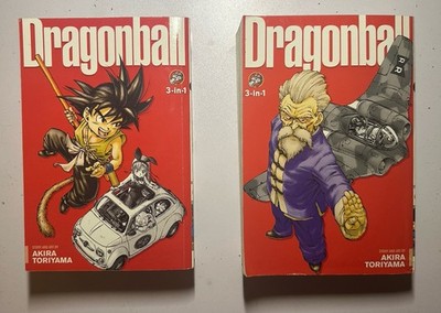 LOT OF 6 Dragon Ball 3-in-1 Edition Vol 1-18 English Manga Viz