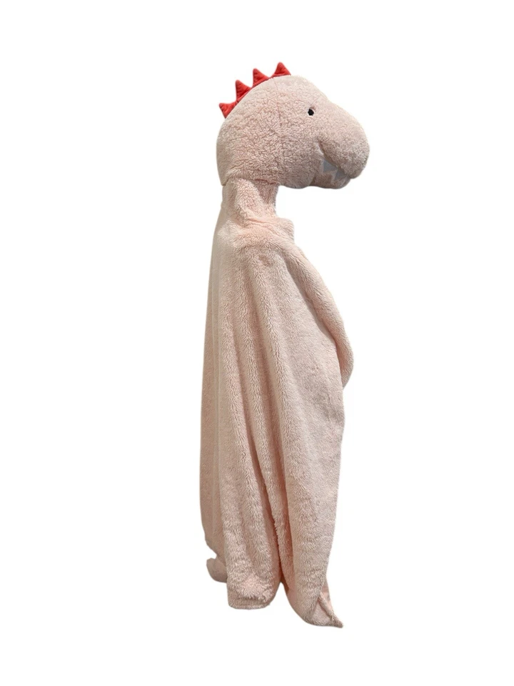 Target Pillowfort Dinosaur Kids' Hooded Blanket-Pink - Image 4 of 4