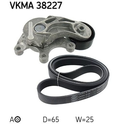 SKF Keilrippenriemensatz für BMW 1er 2er 3er 4er 5er X1 X3 X4 X5 Z4