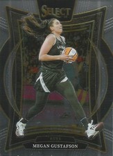 2025 Panini Select WNBA #17 - Megan Gustafson - Las Vegas Aces NM