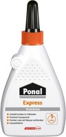Ponal Express Holzleim Transparent Schnell Trocknend Wasserfest Flasche 120G