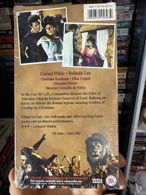その他 Civilisation [VHS] Constantine And The Cross 1962 VHS Rare Widescreen Edition Factory
