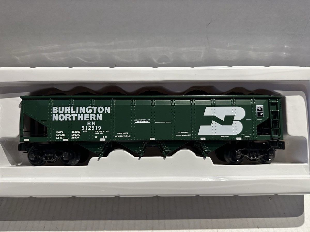 K- Line O Scale K623-1151 Burlington Northern Classic Hopper #512519 Die  Cast
