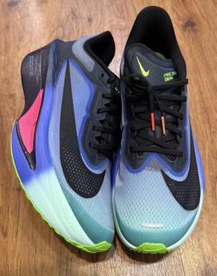 NIKE Zoom Fly 6 Shoes NEW Dark Obsidian Racer Blue Emerald Rise Black 10.5 Men s