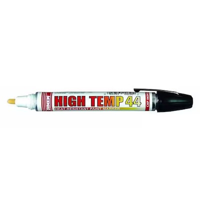 Dykem 44250 Industrial Marker, Medium Tip, Black Color Family, Paint