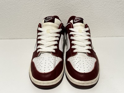 Nike Dunk Low Pro Maroon 2002 SAMPLE Mens Sz 9 Team Red  display picture 3