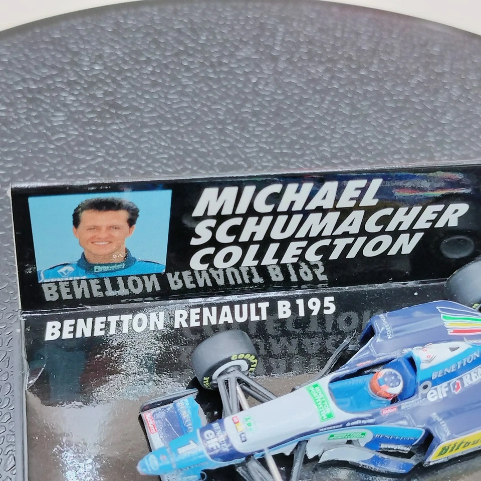 MINICHAMPS 1/64 Michael Schumacher Benetton Renault B195 GP Brasil '95 510956401 - Image 3 of 4