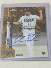 2020 Topps Chrome - Rookie Autographs Colin Poche #RA-CPO Gold Refractor /50 AU