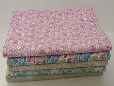 Assorted Fabric Bundle 5 Half Yard Cuts Quilting Sewing Cotton