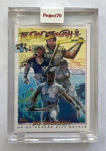 Topps Project70 Card 288 - 1995 Bo Jackson by The Shoe Surgeon Project 70 Royals
