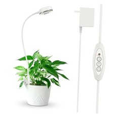 Grow Light for Indoor Plants, Clip-on LED Full Spectrum Plant Lamp with 1-Pack