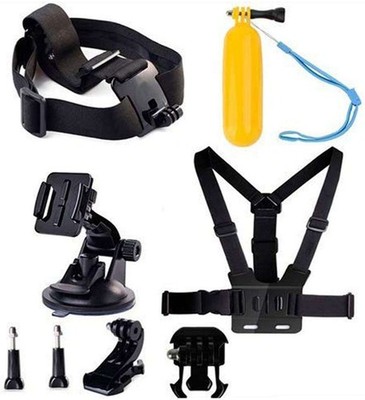 Navitech 8-in-1 Action Camera Kit For Rollei Action Cam 9s Plus I 4K 60fps