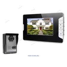 7inch Hands-free Video Door Entry Call System with Intra-monitor Audio Intercom