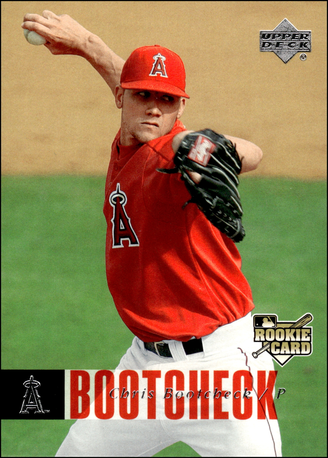 2006 Upper Deck #654 Chris Bootcheck   Rookie Los Angeles Angels